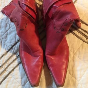 BCBGirls Red Boots (cowboy)